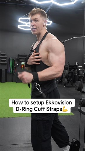 How to Set Up Ekkovision D-Ring Cuff Straps for Workouts