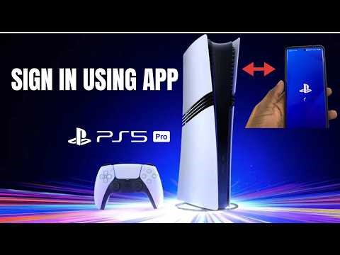 How To Sign In To PSN Account On PS5 Pro Via PS App