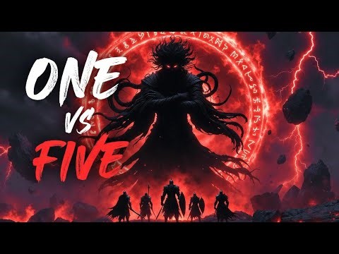 Madara Uchiha Destroys the Five Kage 😈