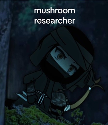 Someone took the DNA of a mushroom, but for what purpose? Who are they? Scientist ? Ninja? Or someone we know? #gacha #gachaanimation #fyp #lore #oc