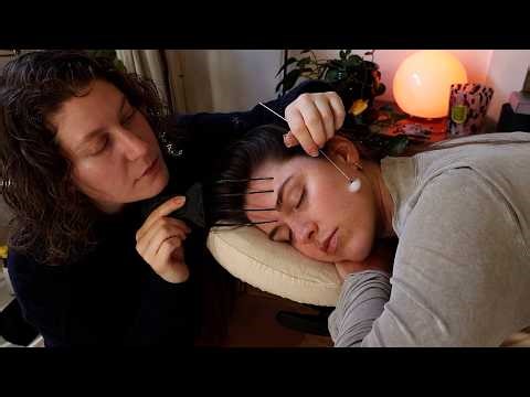 REAL ASMR Spa | Activator, Head Scratching, Ear Attention, Glove Palpation