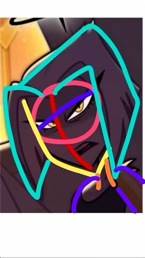 リュートの描き方！How to draw Lute from Hazbinhotel !#hazbinhotel