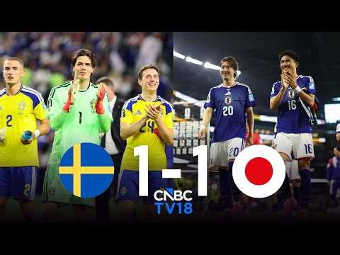 Japan And Sweden Battle To Hard-Fought 1-1 Draw At World Cup | Daizen Maeda | Anthony Elanga | N18G