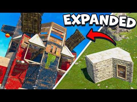 The Aegis. BUNKER BASE for 70 ROCKET - rust base design