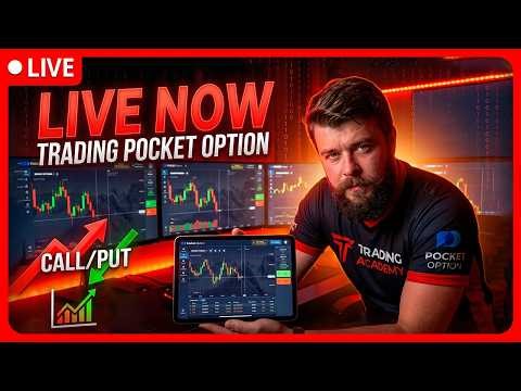LIVE TRADING ON POCKET OPTION ! Pocket Option Live Stream ! Binary Options Live
