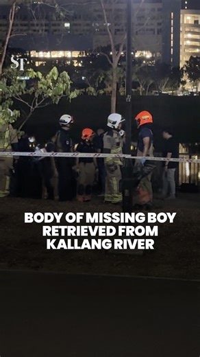 The body of a 13-year-old boy has been retrieved from Kallang River, more than 24 hours after he was reported missing. It was earlier reported that he went fishing with his friends and fell into the river while trying to unhook their fishing line from a net. https://str.sg/9Z2w | The Straits Times