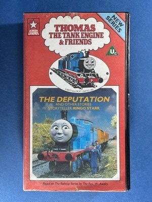 Thomas The Tank Engine & Friends The Deputation VHS Video Ringo Starr 1986 Rare | eBay UK