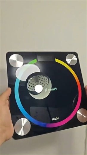 Timbangan Berat Badan Digital Bluetooth 180 KG USB Charge Anti Pecah Layar LCD 26X26cm | Lazada Indonesia
