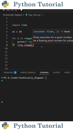 New Year Countdown Script in Python | Python Tutorial