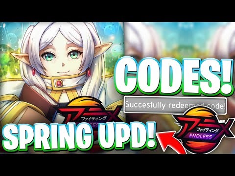 🌺[SPRING UPD] AFS ENDLESS CODES FOR SPRING UPDATE! CODES FOR ANIME FIGHTING SIMULATOR ENDLESS ROBLOX