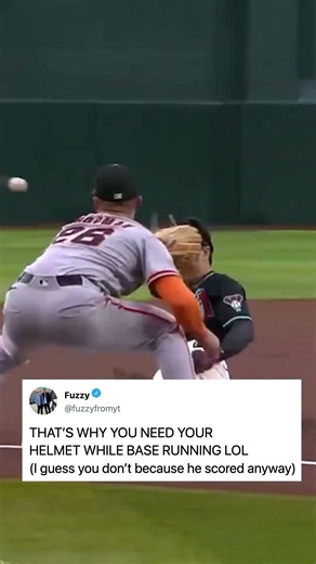 the ball hit him where?! 😬