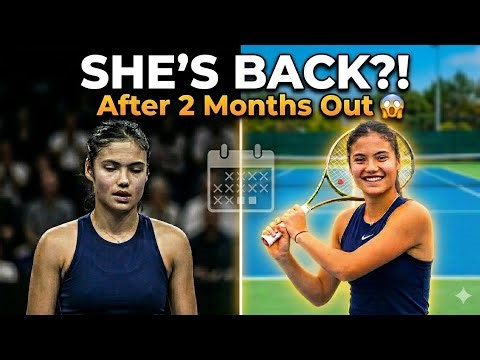 Emma Raducanu Health Update 🔥 Comeback CONFIRMED for Italian Open?