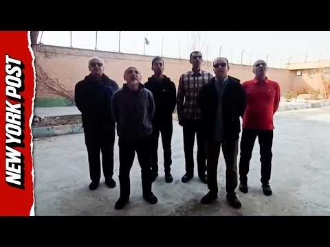 Harrowing Video Shows Iranian Protesters Sing Before Being Hanged