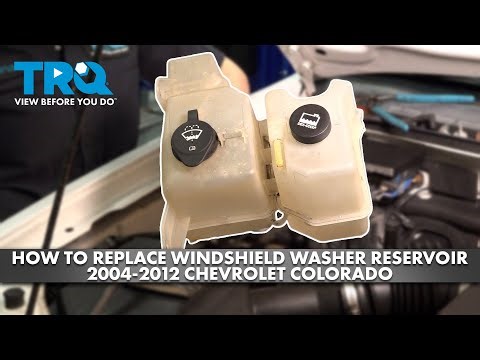 How to Replace Windshield Washer Reservoir 2004-2012 Chevrolet Colorado