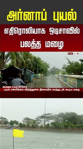 Andhra Pradesh | Cyclone | Arnab | அர்னாப் புயல் எதிரொலியாக ஒடிசாவில் பலத்த மழை..!!
