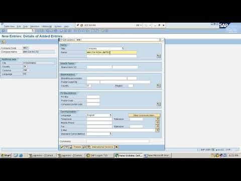 DK SAP Tutorial-FICO Session 2