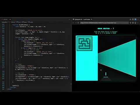 I Created a DOOM Style 3D Game using with HTML CSS JAVASCRIPT (Full Tutorial) ‪@VTECHCODEX-Si‬