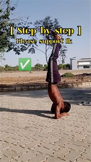 Four Arm handstand tutorial tips for beginners ✅#calisthenics #fitness #motivation #balance #video