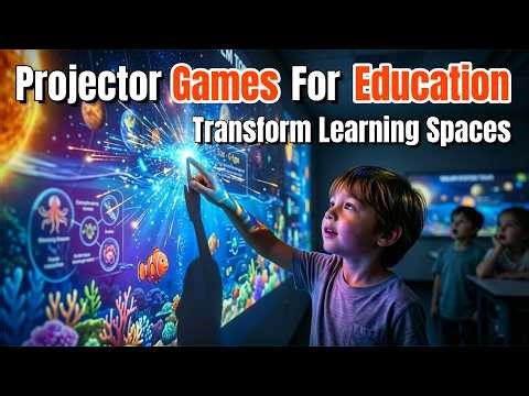 Interactive Projector Games for Children | Immersive Education Games That Transform Learning