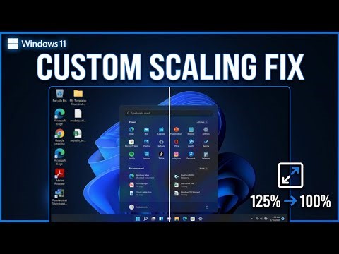 How to Fix Custom Scaling in Windows 11 (Blurry Apps, Wrong Size Text)