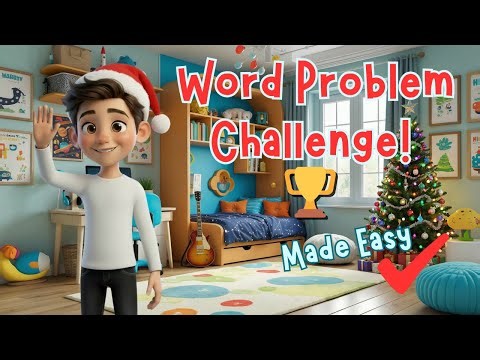 Word Problem Challenge! 🏆🎬 Math Word Problems Made Easy with Lucas