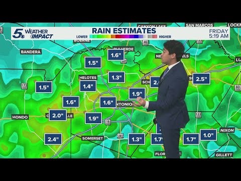 Flash Flood Warning in effect until 10 a.m. Friday | KENS 5 Weather Impact Forecast