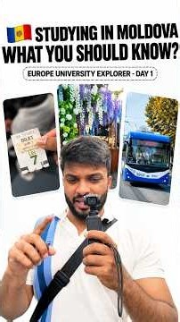 Studying in Moldova 🇲🇩 | Day 1 - Europe University Explorer