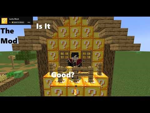 The Old Lucky Block Mod Review And Showcase