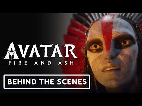 Avatar: Fire and Ash Exclusive Behind the Scenes Clip (2025) Oona Chaplin, Stephen Lang