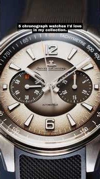 5 Chronograph Watches Every Collector Needs To See