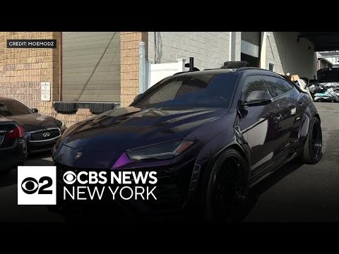 Police chase down stolen Lamborghini in New Jersey