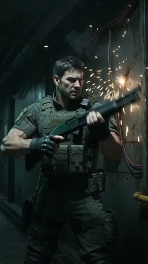 🔦 Chris Redfield Faces The Horde