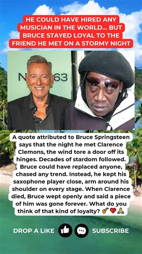 A FRIEND FOR LIFE: The bond Bruce Springsteen never let the fame break