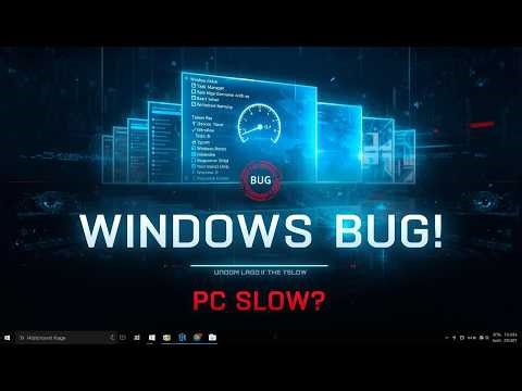Microsoft Confirms Windows 11 Task Manager Bug Slowing Down PCs 😱 What You Need to Know!