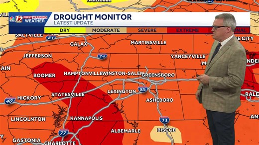 Dry Triad forecast this week | Looking to weekend for next rain chance