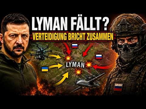 LYMAN FÄLLT?⚡ Verteidigung bricht zusammen