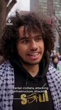 Hundreds protest against US-Israeli strikes on Iran in Seoul | AJ #shorts