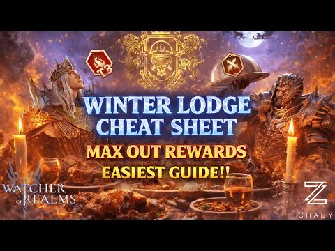 ULTIMATE Winter Lodge GUIDE | All Ingredient Combinations MAX Out Rewards | Watcher of Realms