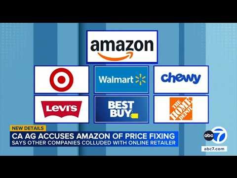 Amazon accused of price fixing. CA attorney general says he has proof