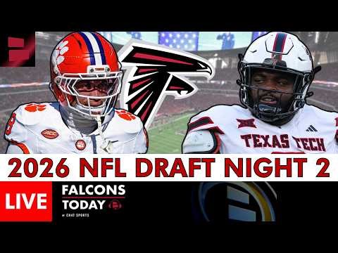 🚨Atlanta Falcons NFL Draft Live Stream 2026 NFL Draft Round 2 Analysis & Pick Tracker