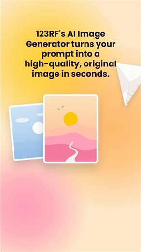 123RF - Send a prompt, get an image ✈️