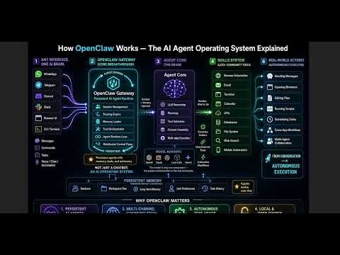 How OpenClaw Works – The AI Agent Operating System Explained