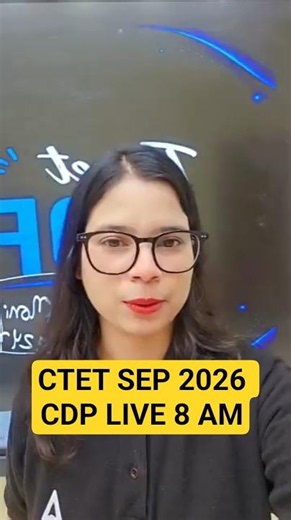 CTET CDP LIVE 8 AM #teachersadda247 #ctetexam #ctetcdp #ctet #uptet2026 #cdp #shorts
