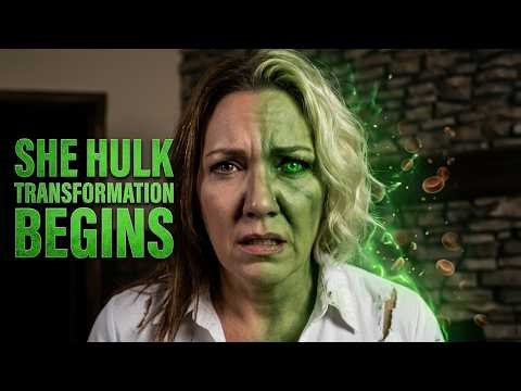 Epic She Hulk Transformation Animation That Will Blow Your Mind! | Marvel Comics CGI Magic