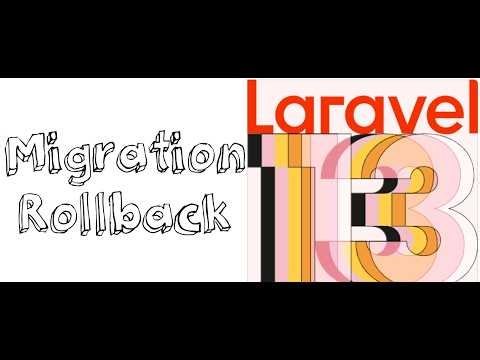 Lesson 23 - Migration Rollback & Undoing Database Changes