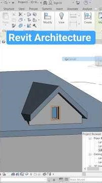 ✅ Dormer Roof in Revit Architecture 🏠✨ | Easy BIM Modeling | Quick Tip