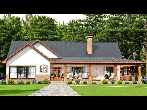 This 2207 Sq Ft Farmhouse Has Everything! | Dream Home Tour ID #1061