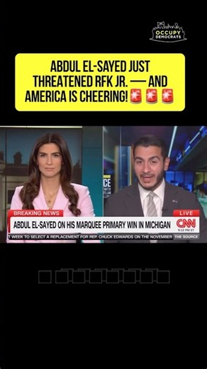 El-Sayed THREATENS RFK Jr. on LIVE on CNN!🚨🚨🚨