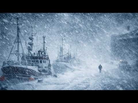 Surviving BLIZZARD 4 Days STRANDED in Arctic Town (Full Movie) SNOW STORM Winter Van Life Camping
