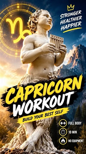 Capricorn ♑ Tabata Workout | HIIT Cardio Dance